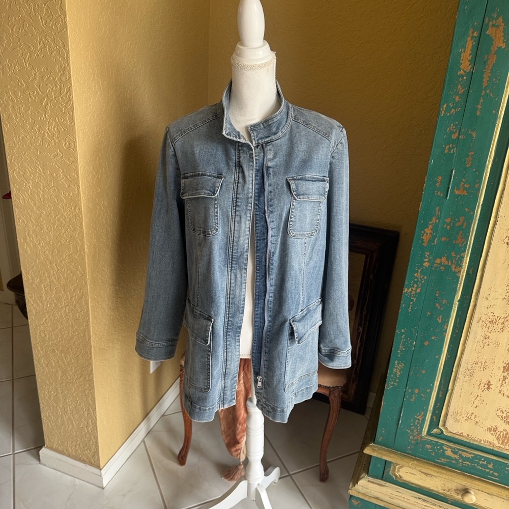 Chicos NWOT Denim Jacket